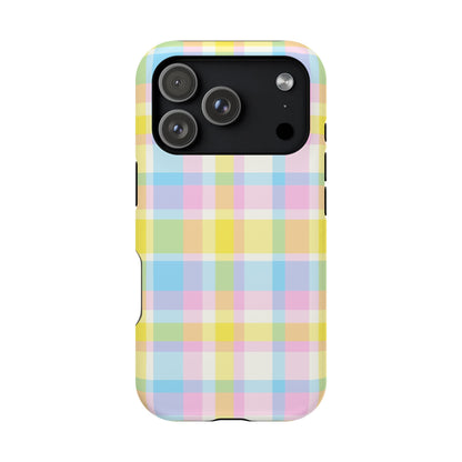 Sugar Cake Plaid iPhone Case