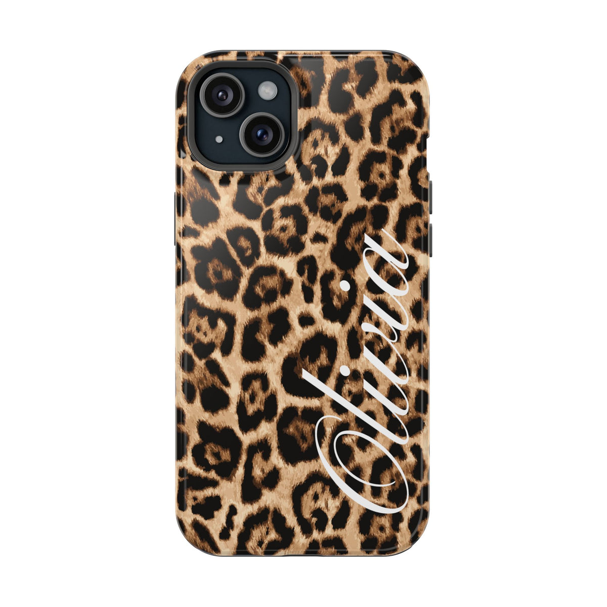 Custom Classic Leopard iPhone Case
