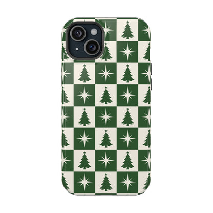 Evergreen Check iPhone Case