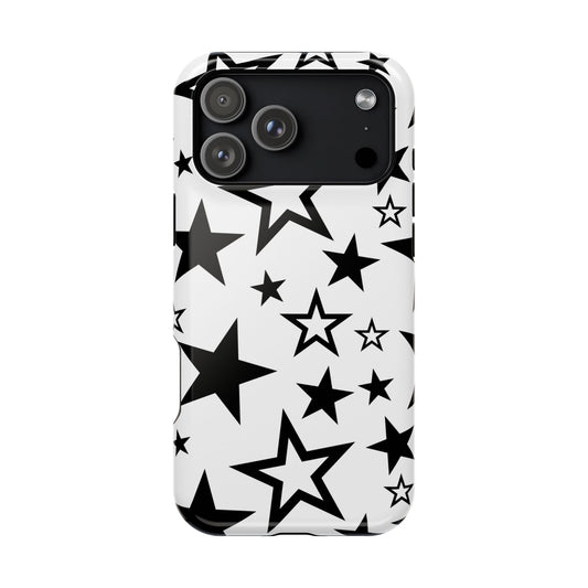 Mono Y2K Stars iPhone Case