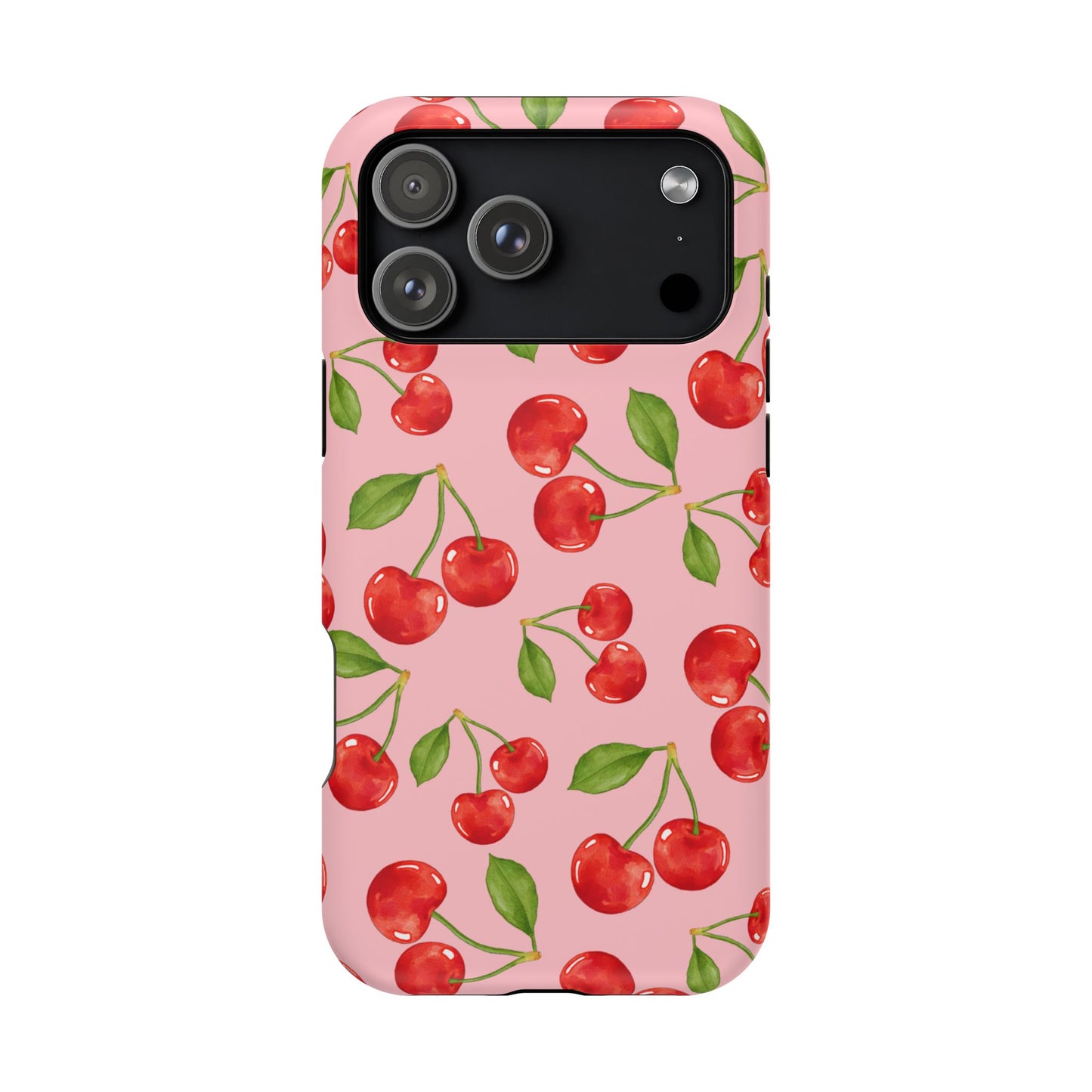 Cherry Rain iPhone Case