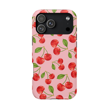 Cherry Rain iPhone Case