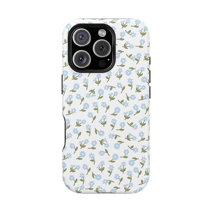 Blue Bloom iPhone Case