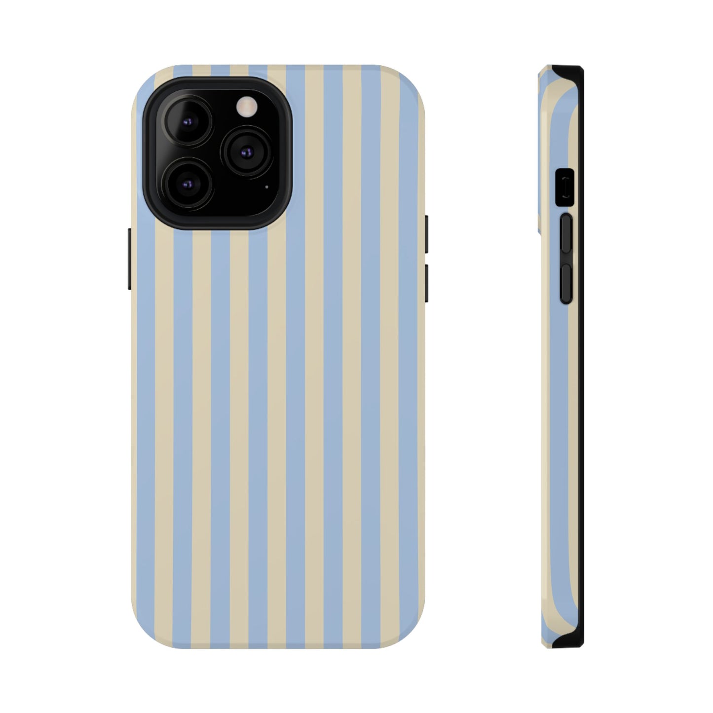 Lemon Sky Stripes iPhone Case