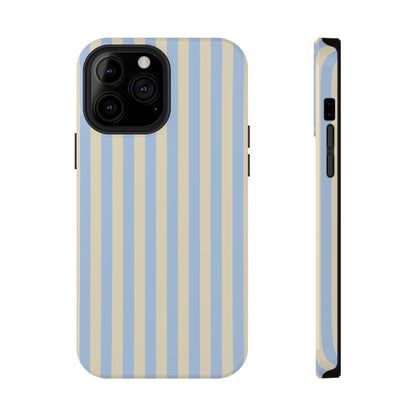 Lemon Sky Stripes iPhone Case