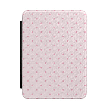 Pink Sprinkles Mini Dots Kindle Case