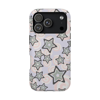 Y2K Gray Star iPhone Case