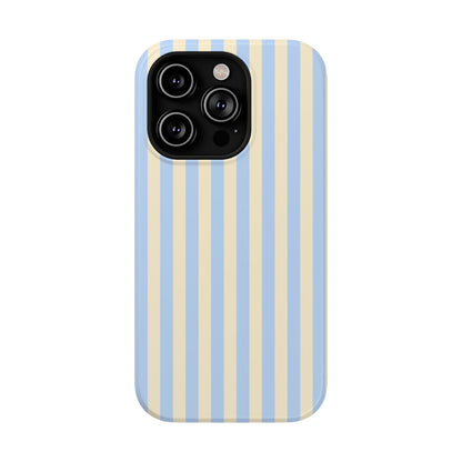 Lemon Sky Stripes iPhone Case