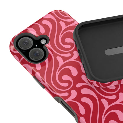 Cherry Paisley iPhone Case