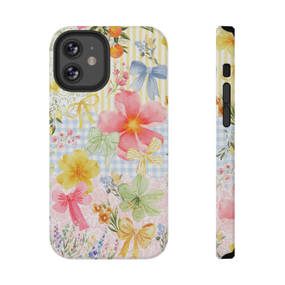 Garden Party Collage iPhone Case