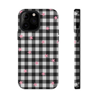 Starlight Gingham iPhone Case