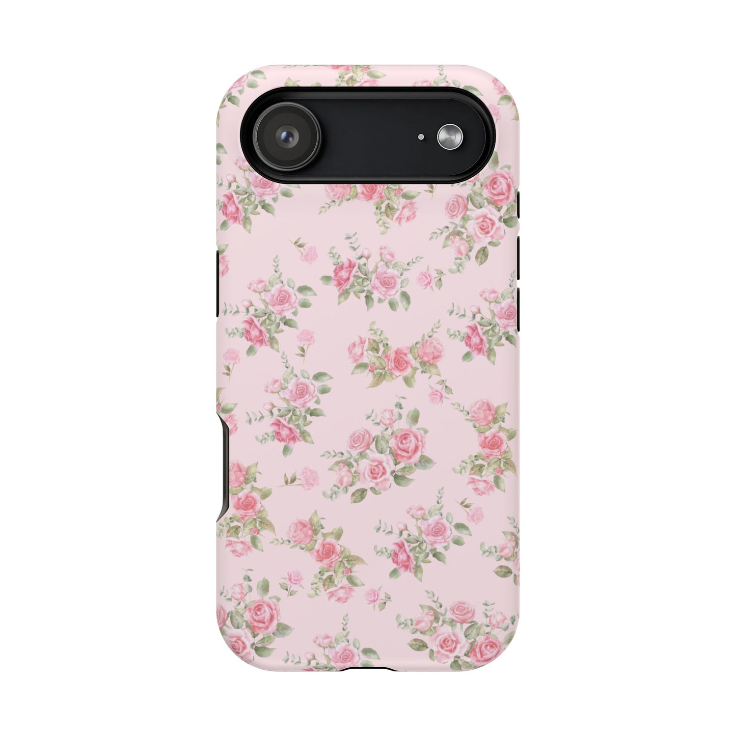 Pink Vintage Roses iPhone Case