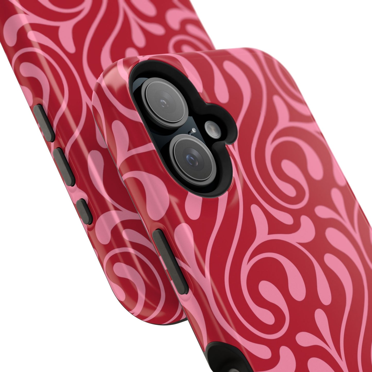 Cherry Paisley iPhone Case