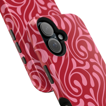 Cherry Paisley iPhone Case