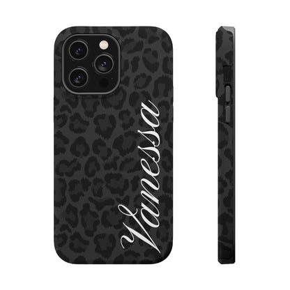 Custom Black Leopard iPhone Case