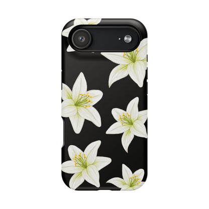 Black Tiger Lily iPhone Case