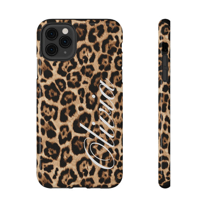 Custom Classic Leopard iPhone Case