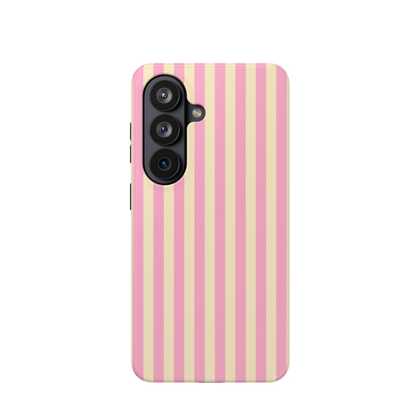 Lemon Sugar Stripes Samsung Case