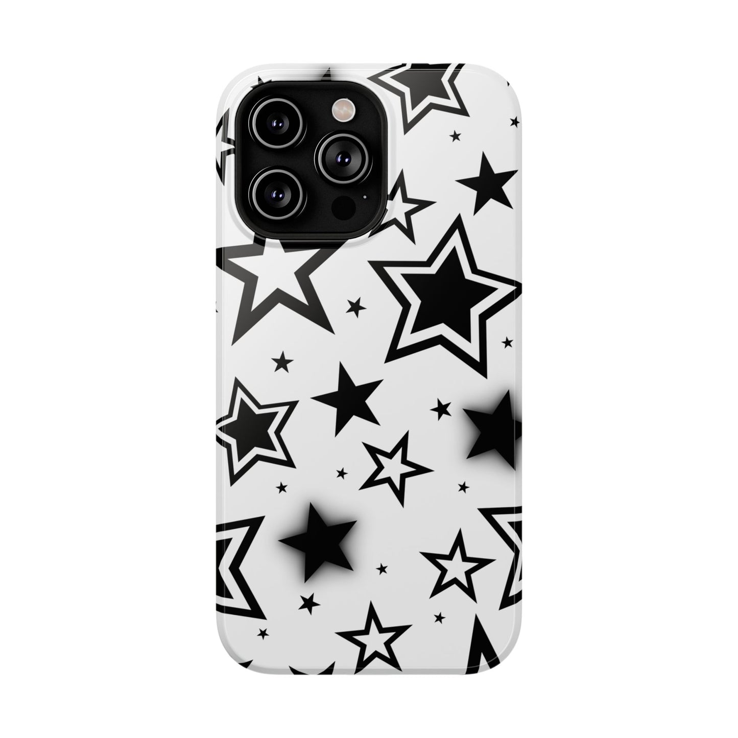 White Stardust iPhone Case