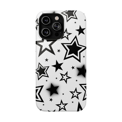 White Stardust iPhone Case