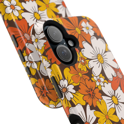 Retro Bloom iPhone Case