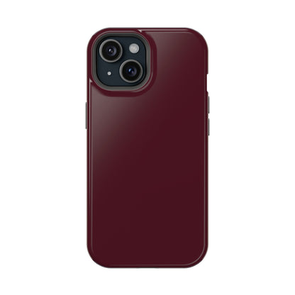 Burgundy iPhone Case