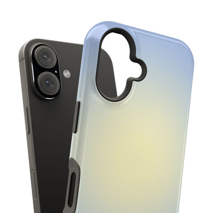Blue & Yellow Aura iPhone Case