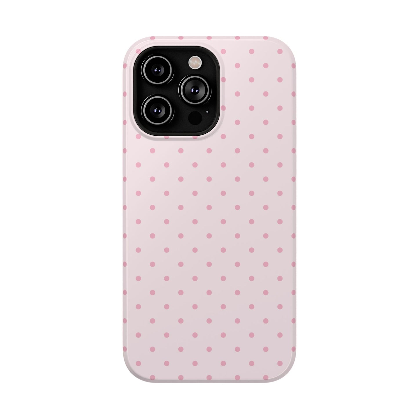 Pink Sprinkles Mini Dots iPhone Case
