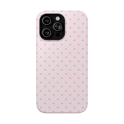 Pink Sprinkles Mini Dots iPhone Case