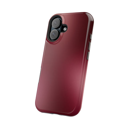 Burgundy Aura iPhone Case