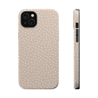 Vanilla Dots iPhone Case