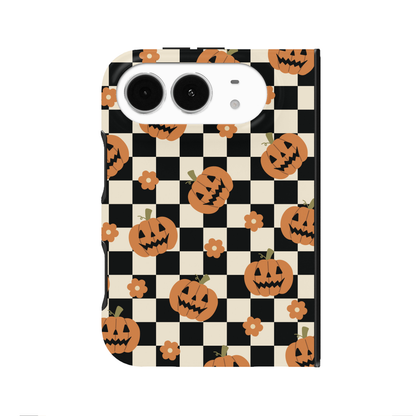 Retro Pumpkins iPhone Case