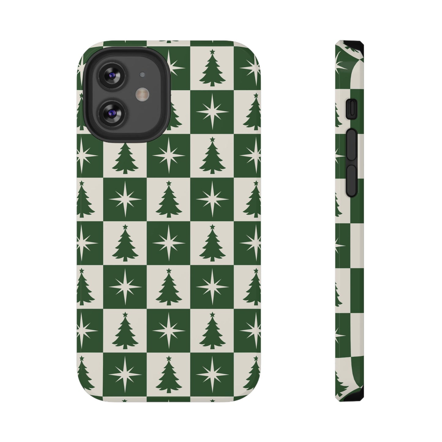 Evergreen Check iPhone Case