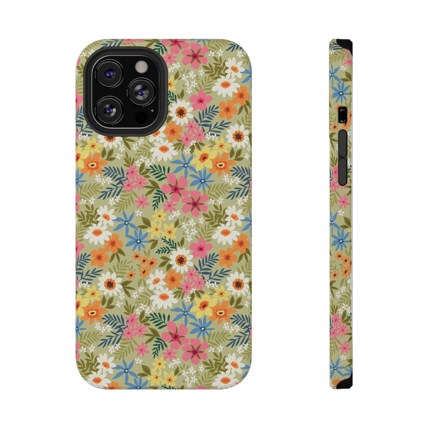 Colorful Posies iPhone Case