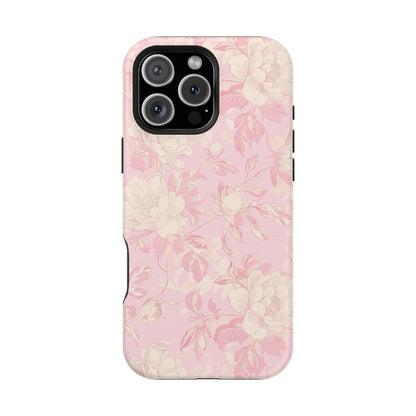 Pretty Pink Toile iPhone Case