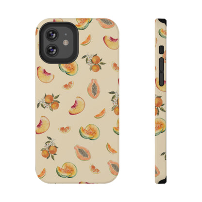 Vintage Peaches iPhone Case