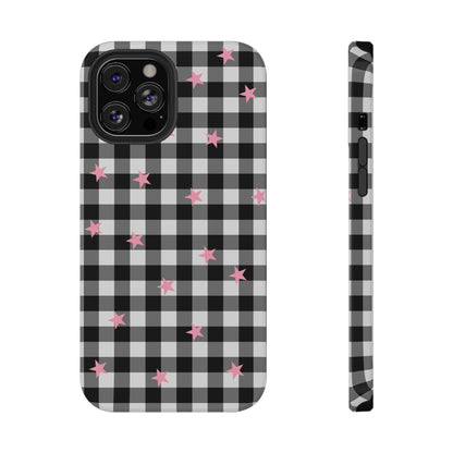 Starlight Gingham iPhone Case