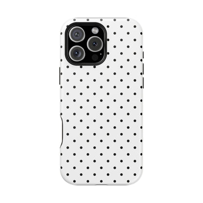 Black Mini Dots iPhone Case