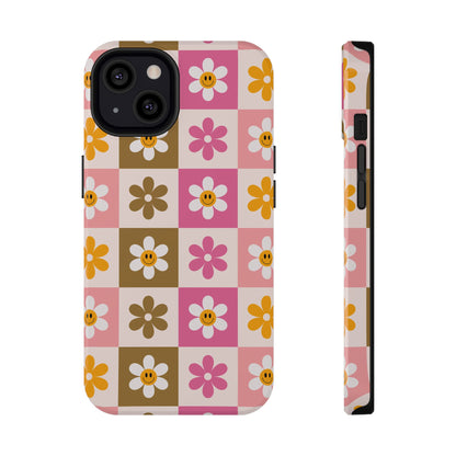 Smiley Flowers iPhone Case