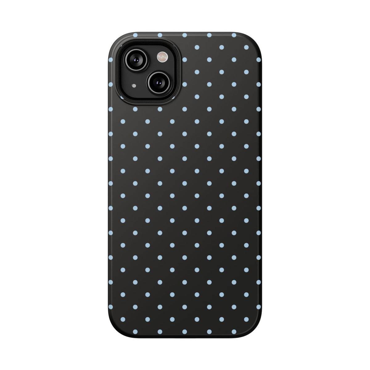 Blue Velvet Mini Dots iPhone Case