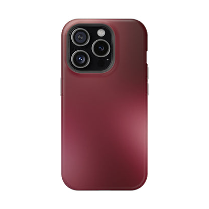 Burgundy Aura iPhone Case