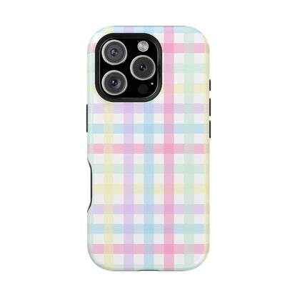 Candy Gingham iPhone Case