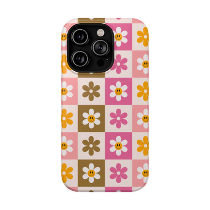 Smiley Flowers iPhone Case