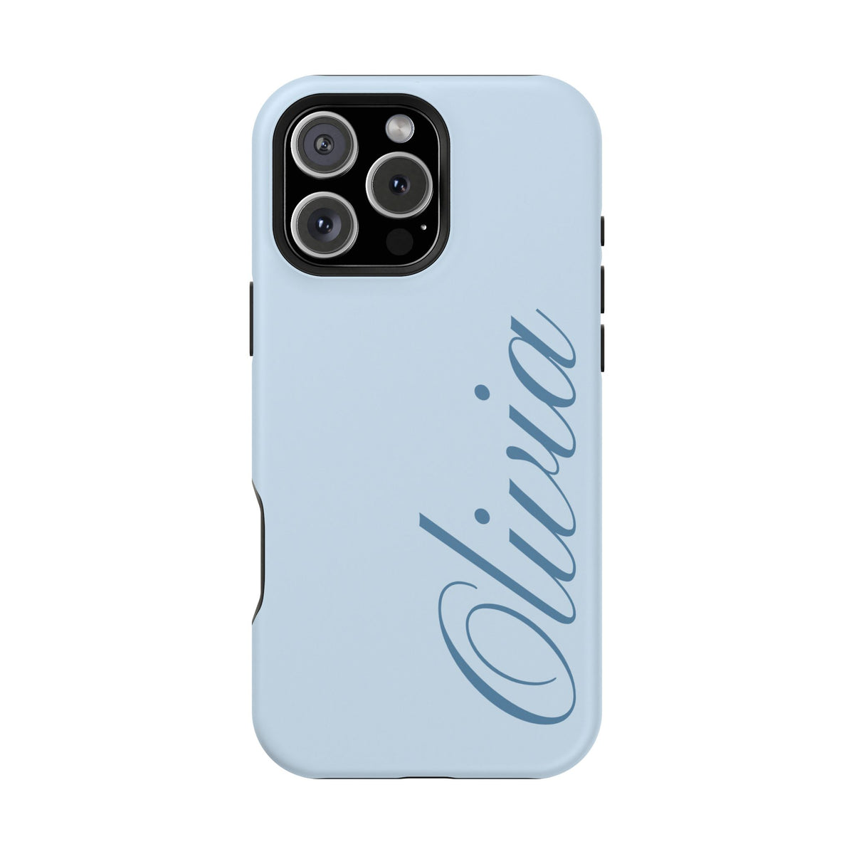 Custom Blue iPhone Case