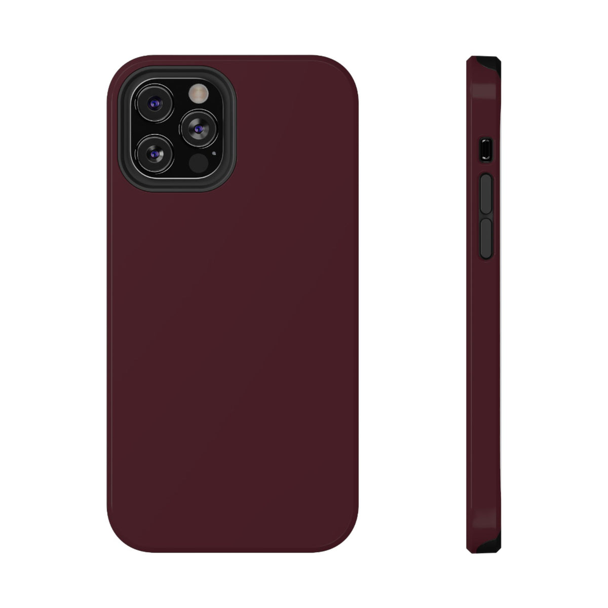 Burgundy iPhone Case