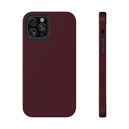 Burgundy iPhone Case