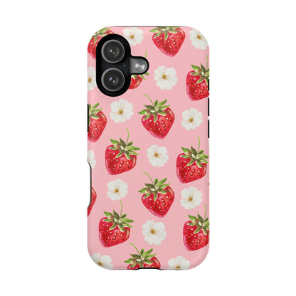 Strawberry Garden iPhone Case