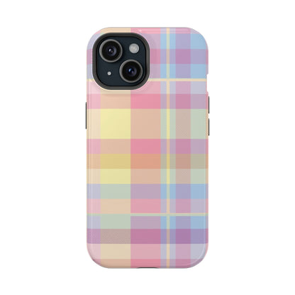 Sorbet Plaid iPhone Case