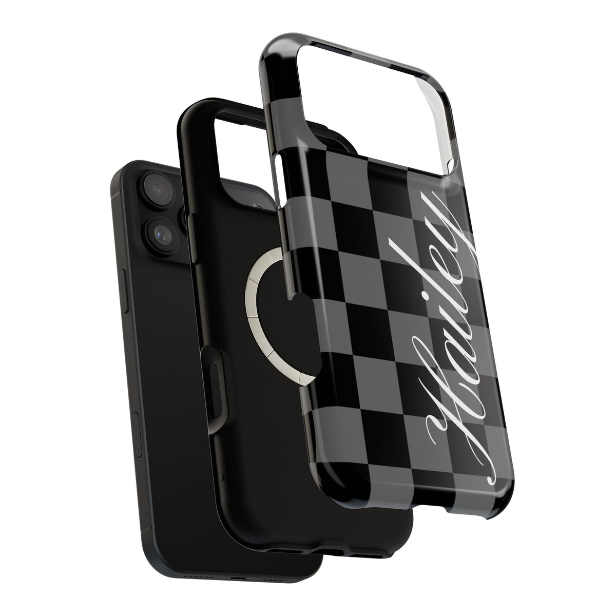 Custom Twilight Checkered iPhone Case