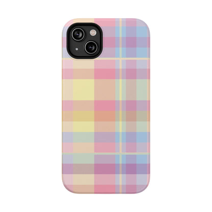 Sorbet Plaid iPhone Case